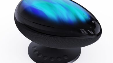 Wanbo Eva Galaksi Projeksiyon Gece Lambası 4 Farklı Gökyüzü Modu Bluetooth Hoparlör