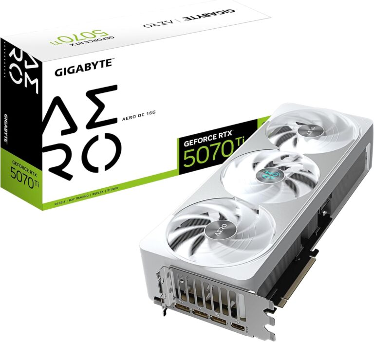 GIGABYTE VGA NVIDIA 16GB GDDR7 RTX5070TI AERO OC GV-N507TAERO OC-16GD