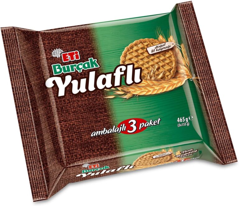Eti Burçak Yulaflı Bisküvi 3'lü 465 g