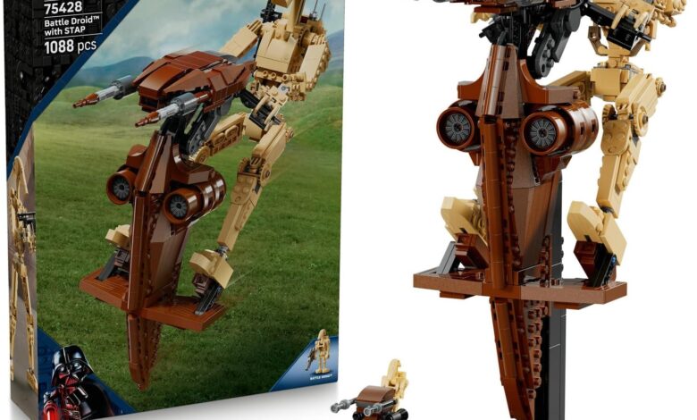 LEGO Star Wars Gizli Tehlike STAP ve Savaş Droidi 75428