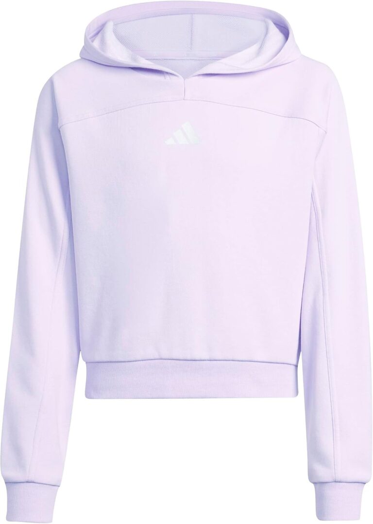 adidas Junior Girl Holiday Glam Cropped Sweatshirt