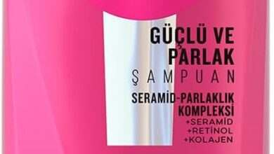 Elidor Saç Bakım Şampuanı, Güçlü ve Parlak, 650 ml