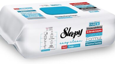 Sleepy Ocean Yüzey Temizlik Havlusu Mendili Okyanus Tazeliği 100 Yaprak