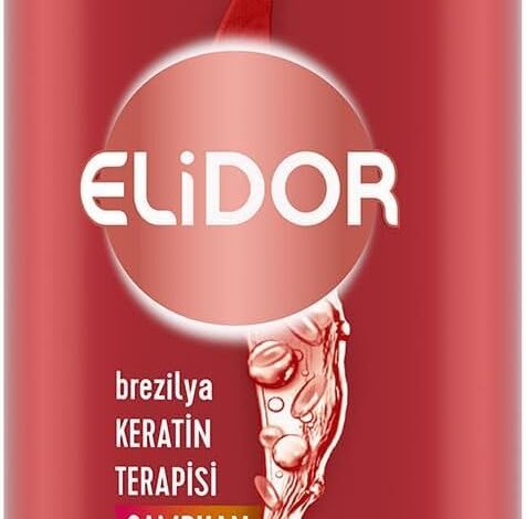 Elidor Şampuan Brezilya Keratin Terapisi Seyahat Boy 90 Mililitre