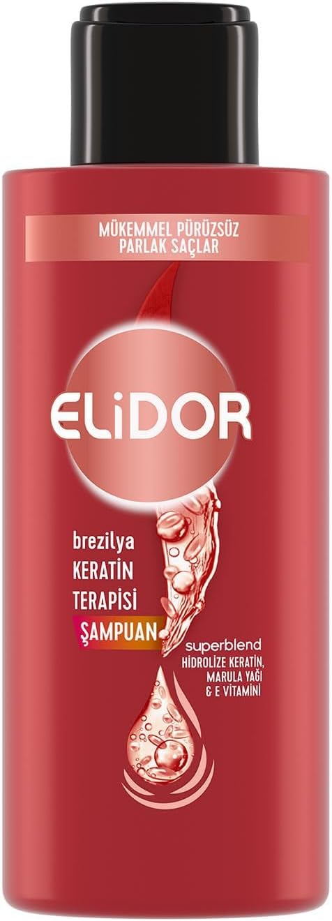 Elidor Şampuan Brezilya Keratin Terapisi Seyahat Boy 90 Mililitre