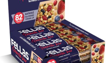Fellas Granola Bar Kırmızı Meyveli, 23 Gram, 12 Adet