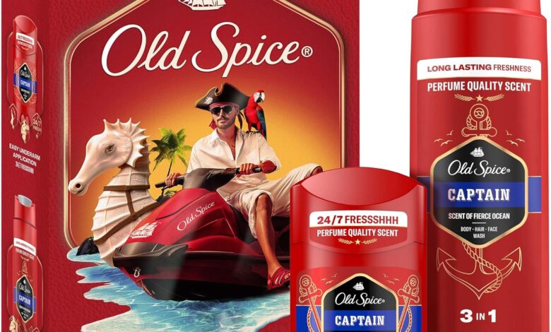 Old Spice Modern Captain Hediye Seti: Deodorant Stick 50 ml + DuşJeli 250 ml​