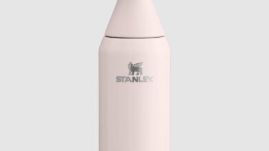 STANLEY All Day Slim Soğuk Su Termosu 0.35 Litre - Pembe Kuvars (Rose Quartz) | Paslanmaz Çelik