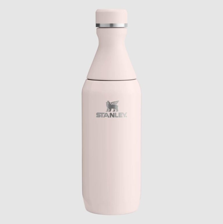 STANLEY All Day Slim Soğuk Su Termosu 0.35 Litre - Pembe Kuvars (Rose Quartz) | Paslanmaz Çelik