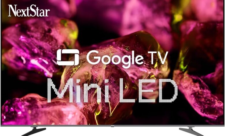 NextStar YE-75IDWG11 75'' 190 Ekran Uydu Alıcılı 4K Ultra HD Google MiniLED TV [Enerji Sınıfı G]