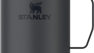 STANLEY Classic Legendary Termos Bardak 0.23 Litre - Siyah 2.0 | Paslanmaz Çelik