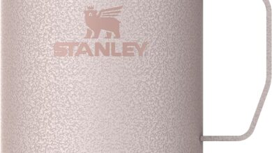 STANLEY Classic Legendary Termos Bardak 0.23 Litre - Hammertone Rose Quartz | Paslanmaz Çelik
