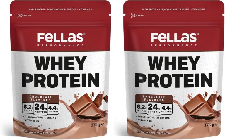 Fellas Performance Çikolata Aromalı Whey Protein 175g 2`li paket