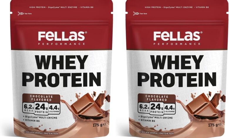Fellas Performance Çikolata Aromalı Whey Protein 175g 2`li paket