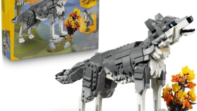 LEGO Creator 3’ü 1 Arada Orman Hayvanları: Gri Kurt 31393