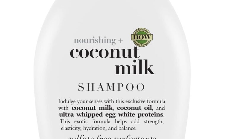 OGX Coconut Milk Besleyici Sülfatsız Şampuan 385 Ml