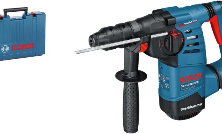 Bosch Professional GBH 3-28 DRE Kırıcı Delici (800 W, 3,5 kg, 3,1 J, Betonda Delme Çapı: 28 mm)