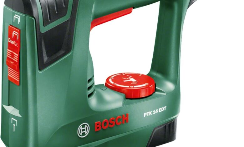Bosch Home and Garden Zımba - PTK 14 EDT (1000 zımba ile teslim edilir, tip 53, uzunluk 10 mm), Yeşil