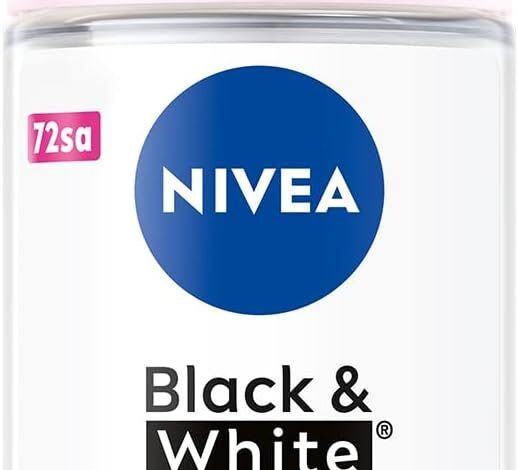 NIVEA Kadın Roll On Deodorant Black & White Invisible Clear 72 Saat Anti-Perspirant Koruma (50 ml)