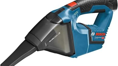 Bosch Professional GAS 12 Akülü Süpürge (12 Volt, SOLO, Hazne hacmi: 0,12 lt)