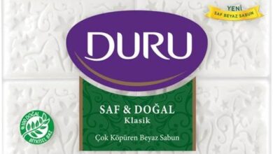 DURU Saf&Doğal Klasik Sabun, 150 Gramx4