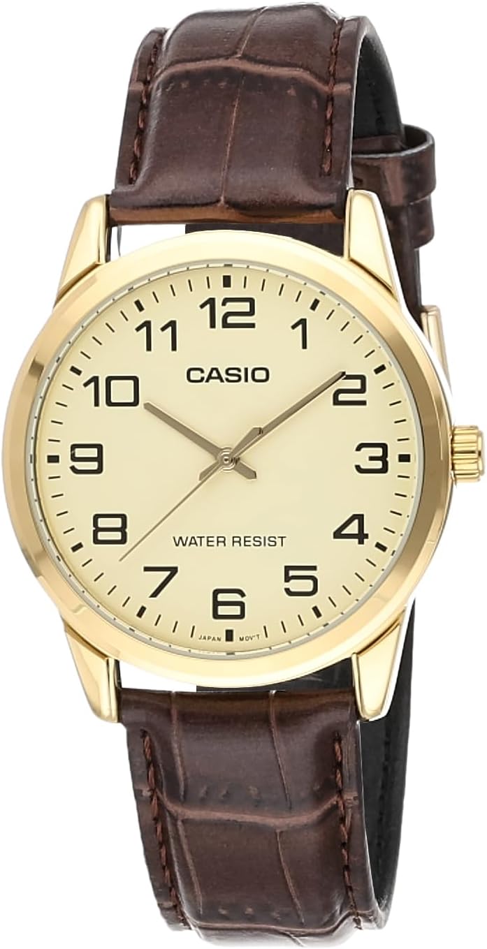 Casio MTP-V001GL-9BUDF Kol Saati, Standart, Analog, Altın Sarısı, Erkek