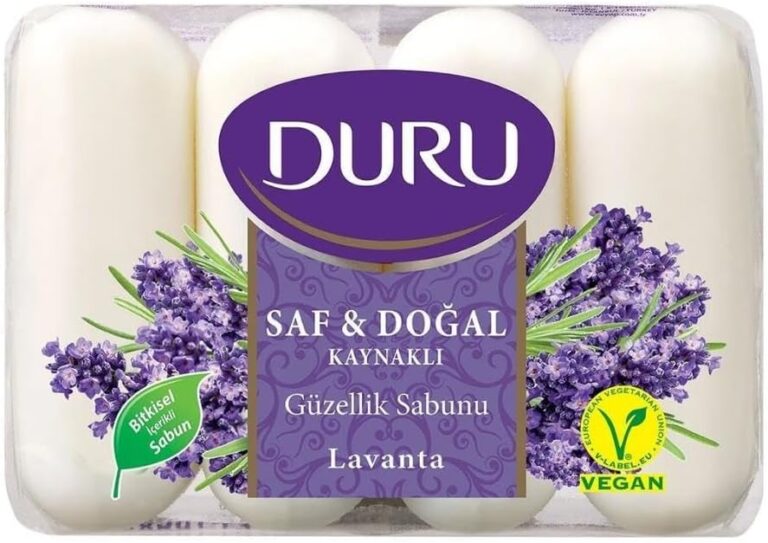 DURU Saf&Doğal Lavanta Sabun, 70 Gramx4