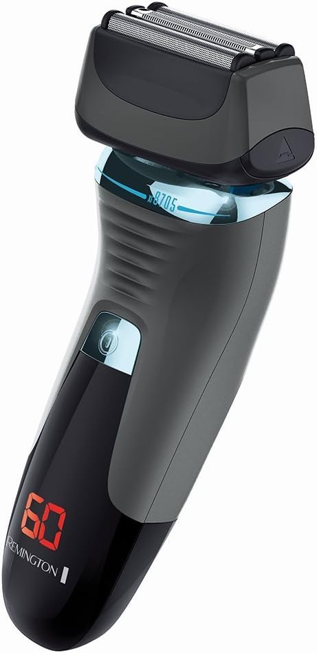 Remington Elektrikli Tıraş Makinesi Erkek F8 (+ Led Dakika Gösterge Ekranı), Islak Ve Kuru Tıraş Bıçağı, Lityum Pil, Hassas Düzeltici / Uzun Saç Düzeltici, Saklama Çantası (Xf8705 Elek Tıraş Makinesi)