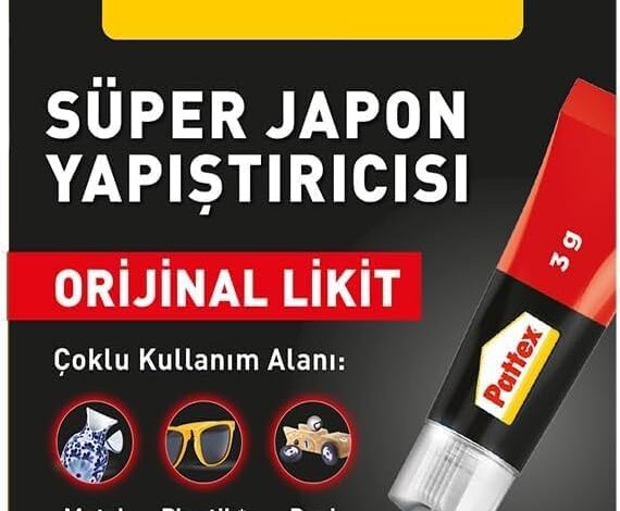 Pattex Süper Yapıştırıcı, Kaliteli Onarımlar için Çok Amaçlı Güçlü Yapıştırıcı, Özel Kapağıyla Kolay Kullanımlı Hızlı Yapıştırıcı, 1x3g