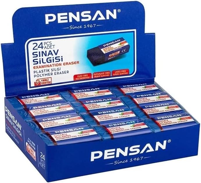Pensan Pss-24 M-Sınav Silgisi (24 Lü) - PE99909SSMAVİ