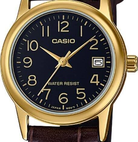 Casio LTP-V002GL-1BUDF Kol Saati, Standart, Analog, Altın Sarısı, Kadın