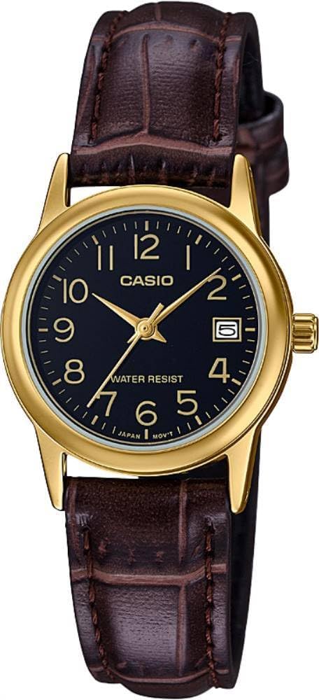 Casio LTP-V002GL-1BUDF Kol Saati, Standart, Analog, Altın Sarısı, Kadın