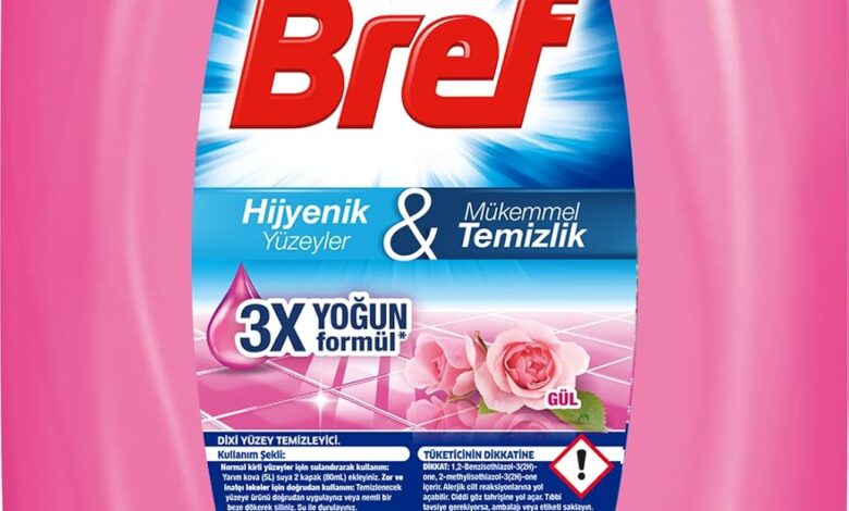 Bref Dixi Yaban Gülü Kokulu 5000 ml Yüzey Temizleyici (1 x 5000 ml)