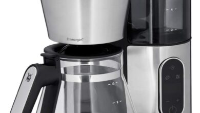 WMF Lumero Filtre Kahve Makinesi, Cam Demlikli, 10 Fincan Kapasiteli, Zamanlayıcı Fonksiyonlu, Sıcak Tutma Plakalı, Çıkarılabilir Su Hazneli, Otomatik Kapanma, 1000 W