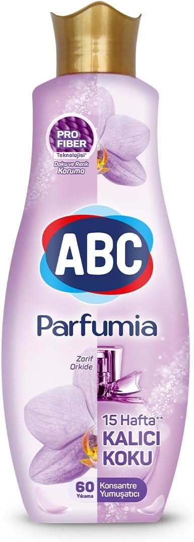 ABC DETERJAN Parfumia Zarif Orkide 60 Yıkama Çamaşır Yumuşatıcısı (1 x 1440 mL)
