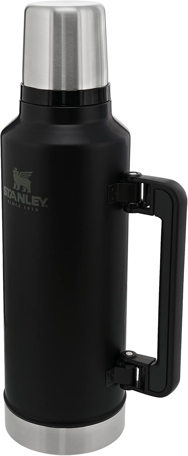 STANLEY Classic Legendary Vakumlu Termos 1.9 Litre - Mat Siyah | Paslanmaz Çelik