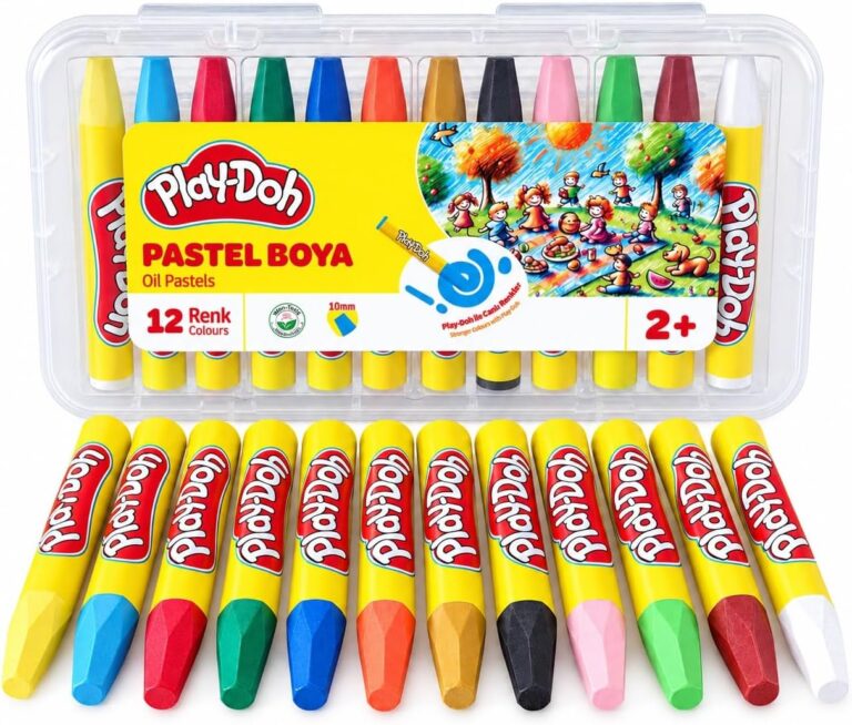 PLAY-DOH PASTEL BOYA 12 RENK (ŞEFFAF PVC)