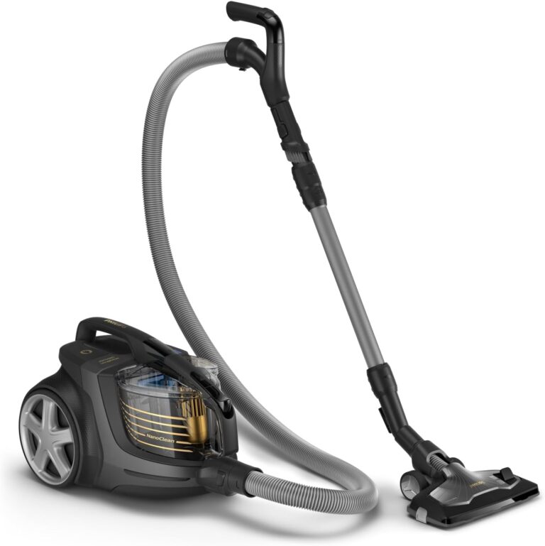 Philips Marathon Ultimate Torbasız Elektrikli Süpürge - PowerCyclone 10, NanoClean Teknolojisi, TriActive Ultra Başlık, Uzaktan Kumanda, Alerji H13 Filtre (XB9145/07)