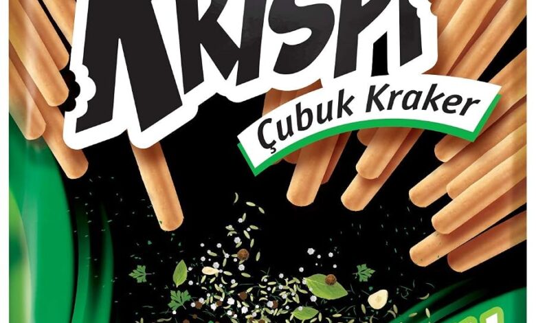 ÜLKER Krispi Taco Baharatlı Çubuk Kraker, 40 Gr