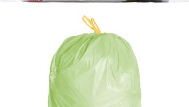 Koroplast Yasemin Kokulu Büyük Boy Büzgülü Çöp Poşeti 10'lu 65x67 cm, Kolay Bağlanır Kokulu Büzgülü Büyük Boy Çöp Torbası, Sızdırmaz, Yırtılmaz, Geri Dönüştürülebilir Atık Torbası, Güçlü Çöp Poşeti