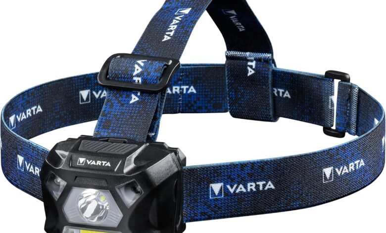 Varta WORK FLEX MotionSensor H20(Kafa Feneri) (Hareket sensörlü)