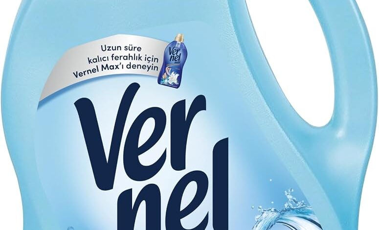 Vernel Deniz Esintisi Kalıcı Parfüm 30 Yıkama Çamaşır Yumuşatıcısı (1 x 3000 mL)