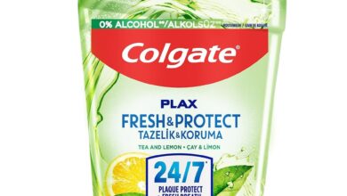 Colgate Plax Çay ve Limon Plağa Karşı Ağız Bakım Suyu 500 mL