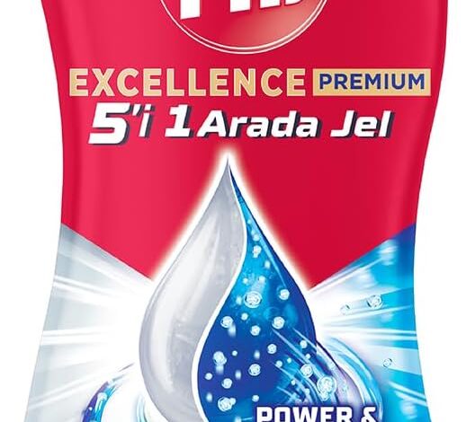 Pril Excellence Duo Jel Bulaşık Makinesi Deterjanı 900ml 50 Yıkama Hijyen