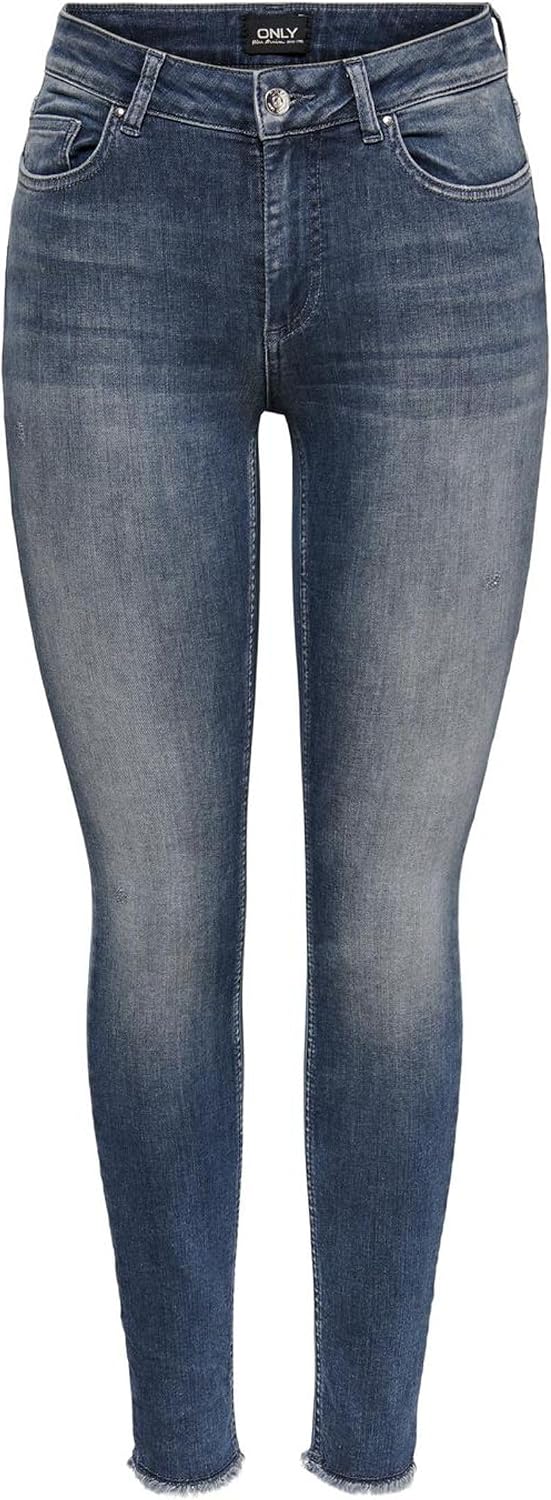 ONLY ONLBLUSH LIFE MID SK ANK RW REA422 NOOS pantolon Kadın