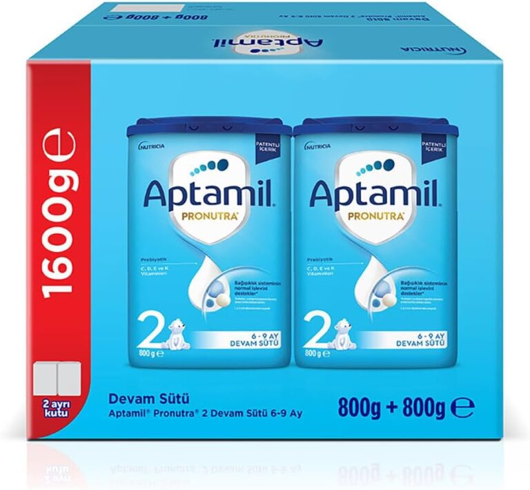 Aptamil 2 Prebiyotikli Devam Sütü 800 x 2 Adet 1600 Gr