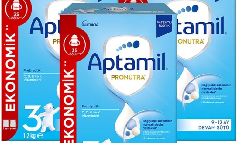 Aptamil 3 Prebiyotikli Devam Sütü 1200 x 3 Adet 3600 Gr