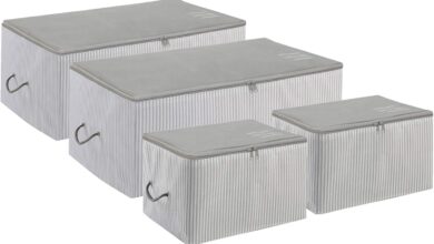 Ocean Home Textile 4'lü Gri Renk Stuff & Things Hurç Set