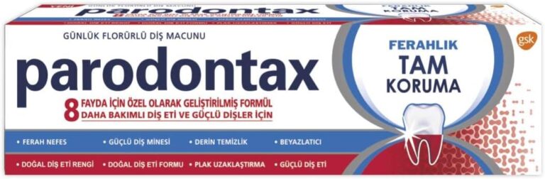 Parodontax Diş Macunu Ferahlık Tam Koruma 80 GR