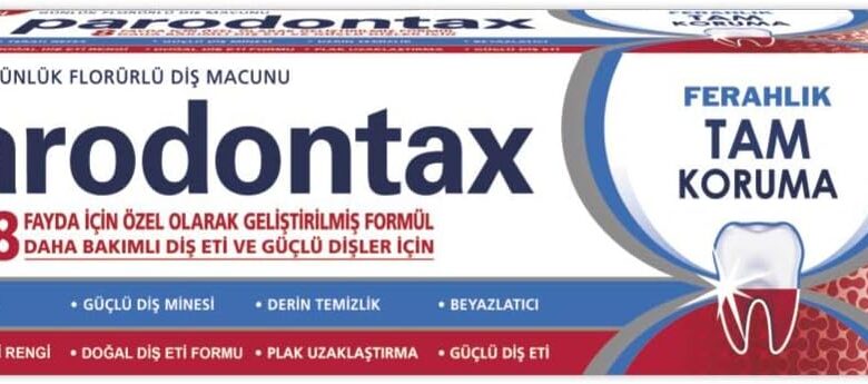 Parodontax Diş Macunu Ferahlık Tam Koruma 80 GR